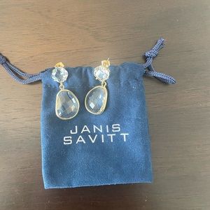 Janis Slavitt Crystal Drop Earrings